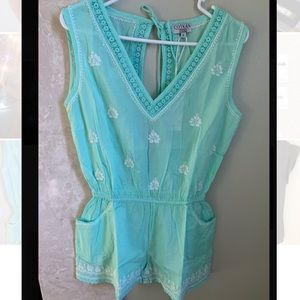 Cute Teal Romper - CotKan